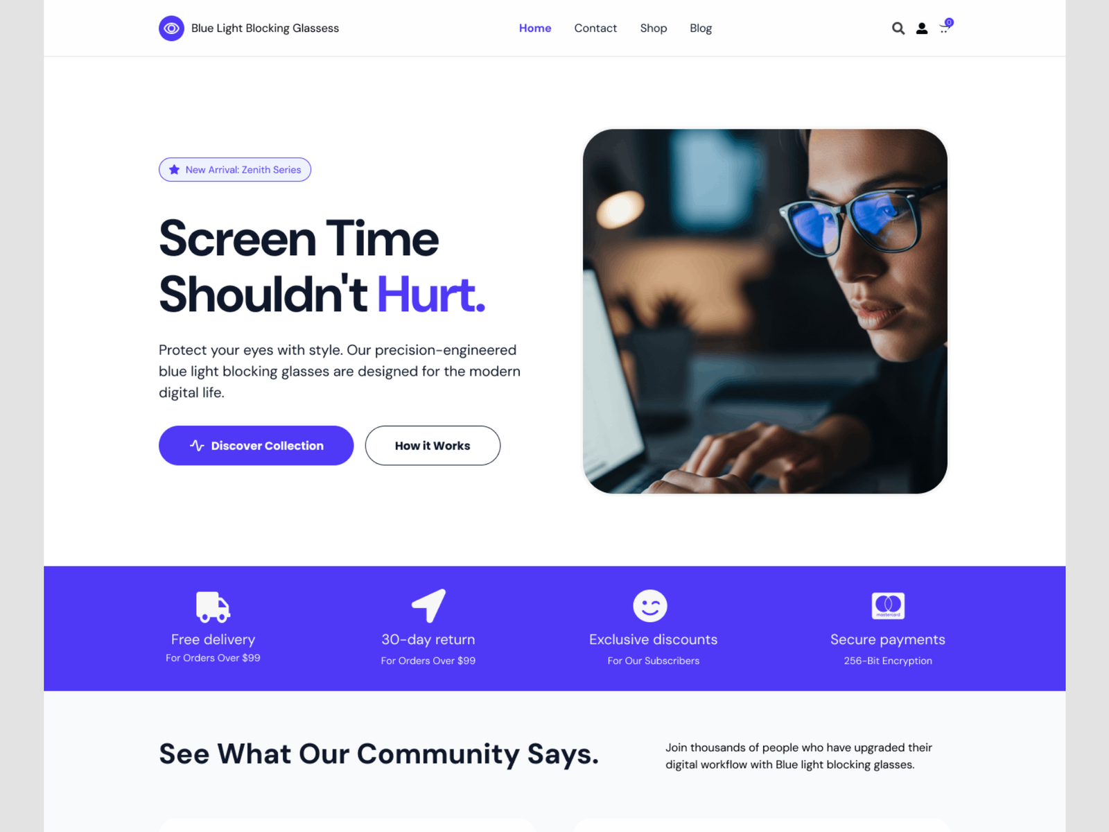 Blue Light Blocking Glasses